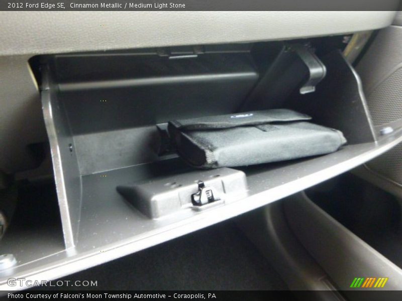 Cinnamon Metallic / Medium Light Stone 2012 Ford Edge SE