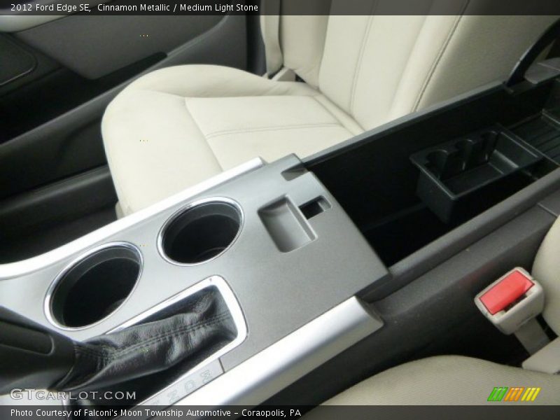 Cinnamon Metallic / Medium Light Stone 2012 Ford Edge SE