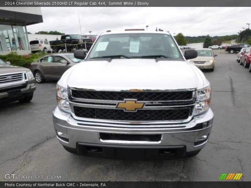 Summit White / Ebony 2014 Chevrolet Silverado 2500HD LT Regular Cab 4x4