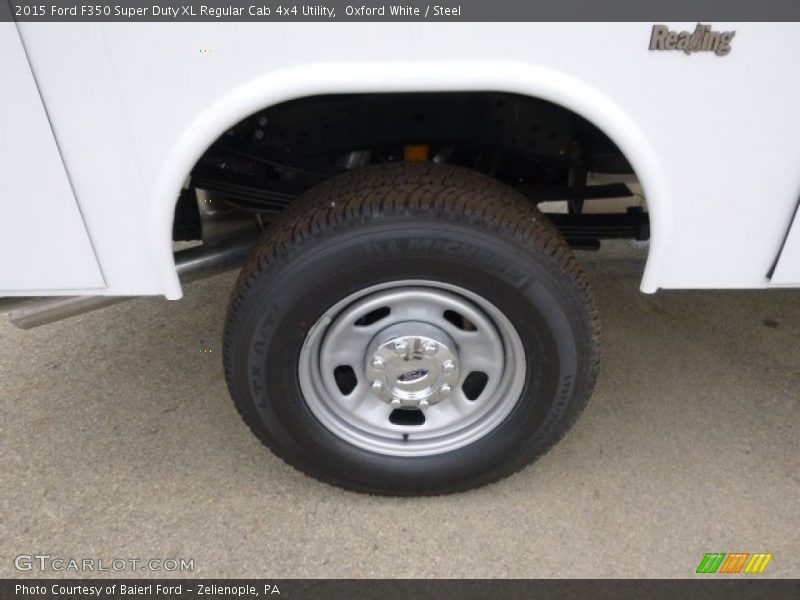 Oxford White / Steel 2015 Ford F350 Super Duty XL Regular Cab 4x4 Utility