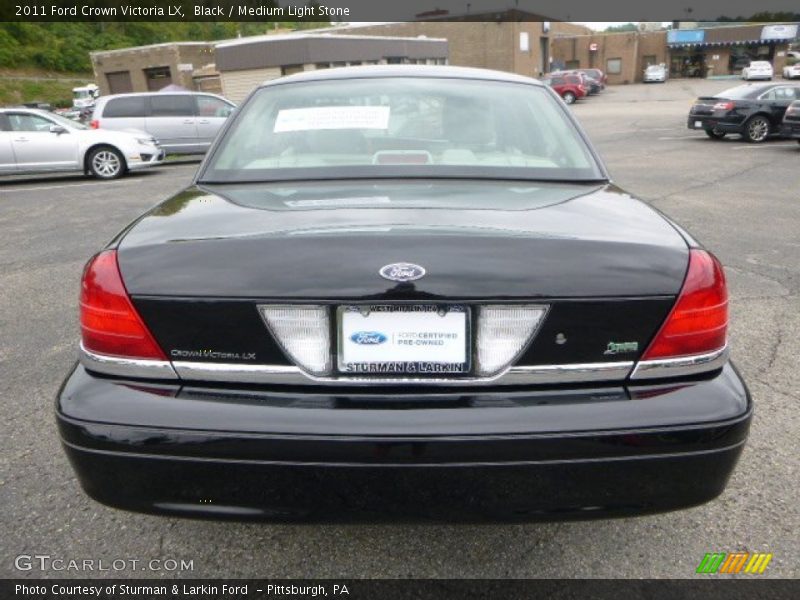 Black / Medium Light Stone 2011 Ford Crown Victoria LX