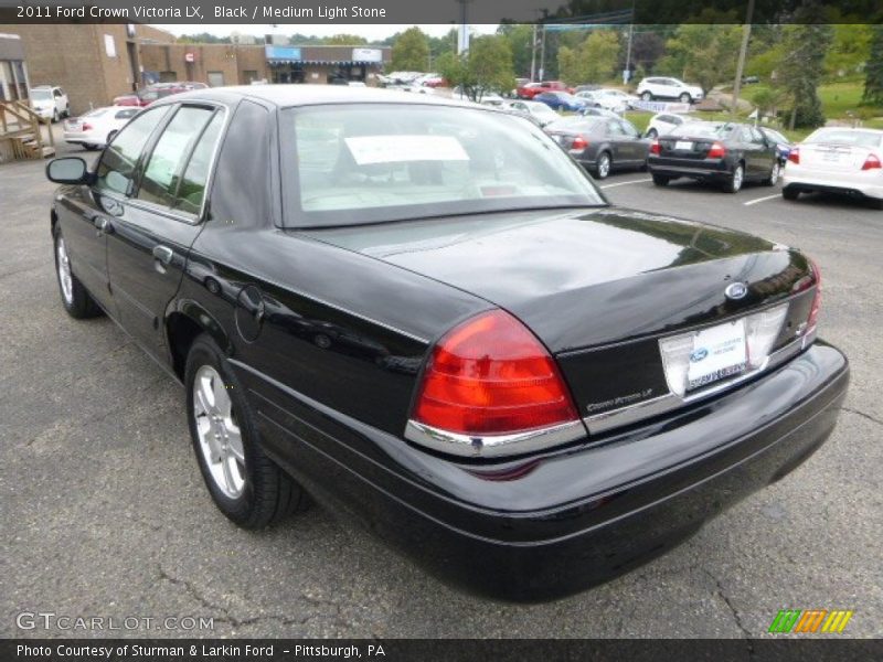 Black / Medium Light Stone 2011 Ford Crown Victoria LX