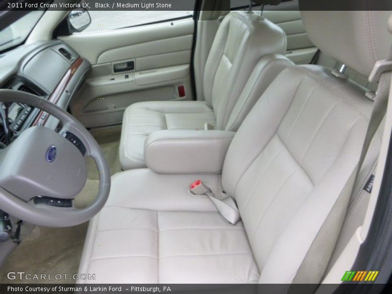 Black / Medium Light Stone 2011 Ford Crown Victoria LX