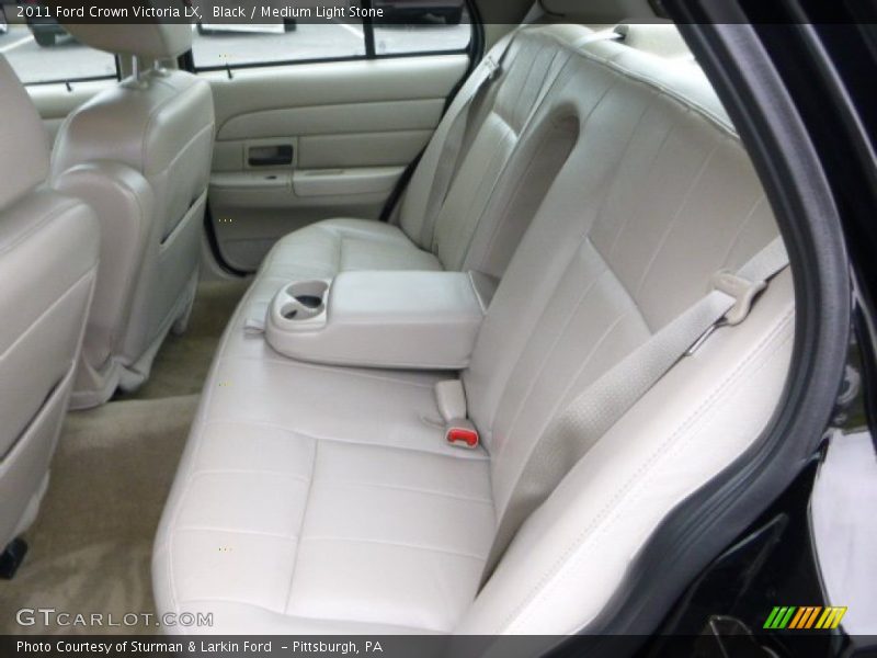 Black / Medium Light Stone 2011 Ford Crown Victoria LX