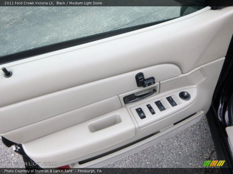Black / Medium Light Stone 2011 Ford Crown Victoria LX