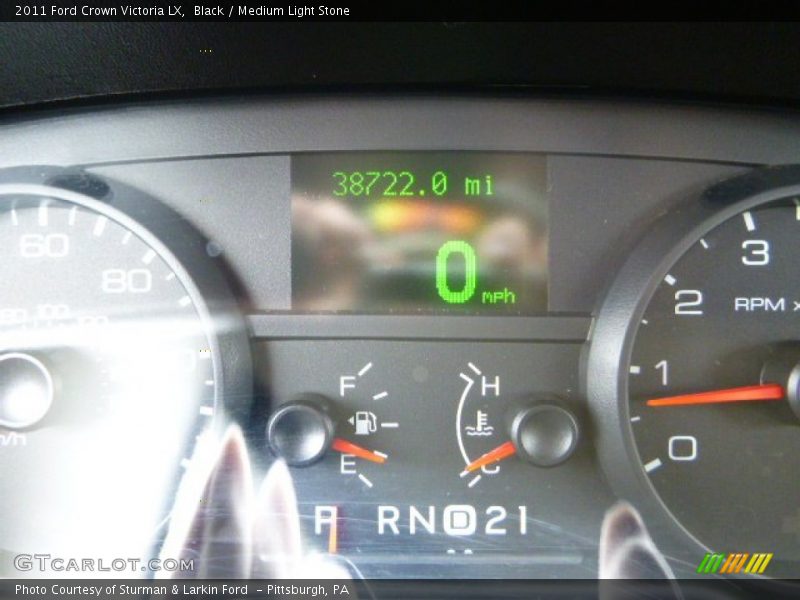Black / Medium Light Stone 2011 Ford Crown Victoria LX