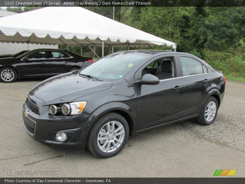 Ashen Gray Metallic / Dark Pewter/Dark Titanium 2015 Chevrolet Sonic LT Sedan