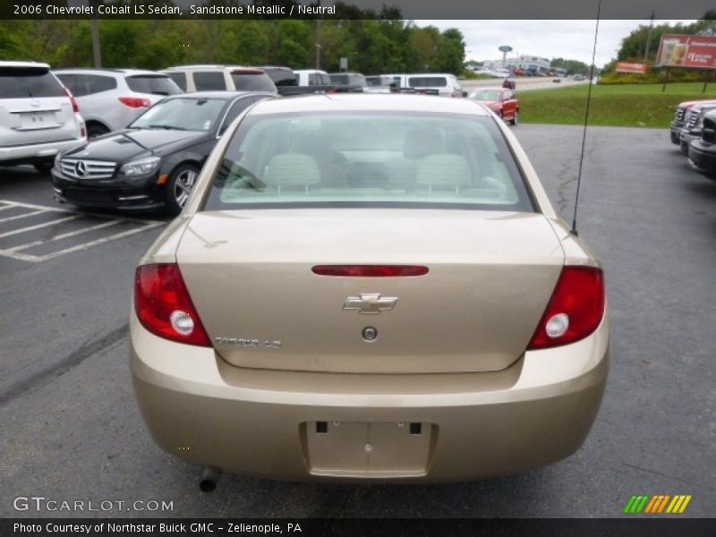 Sandstone Metallic / Neutral 2006 Chevrolet Cobalt LS Sedan