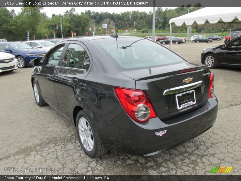 Ashen Gray Metallic / Dark Pewter/Dark Titanium 2015 Chevrolet Sonic LT Sedan
