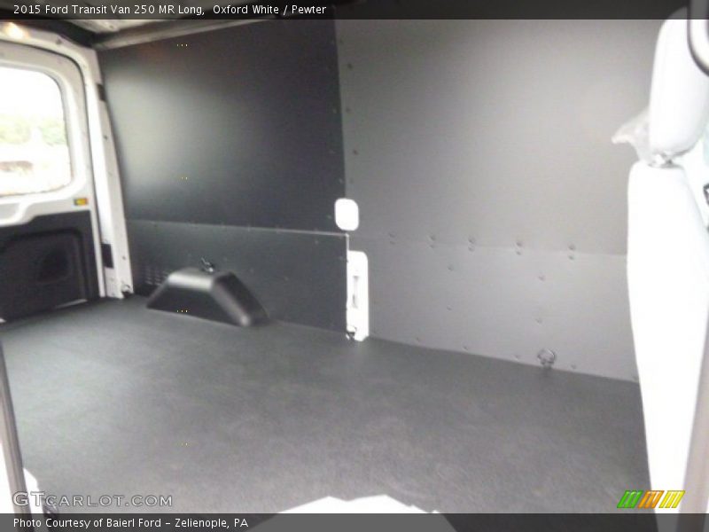 Oxford White / Pewter 2015 Ford Transit Van 250 MR Long