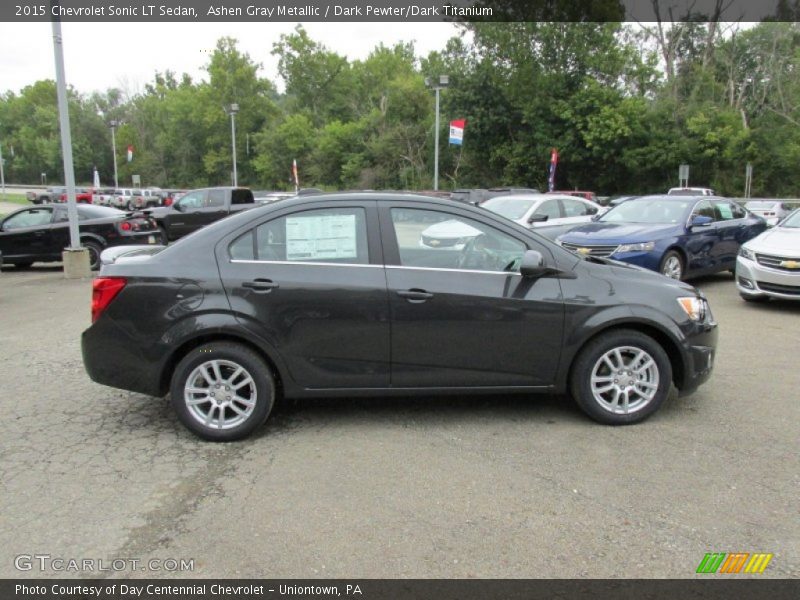 Ashen Gray Metallic / Dark Pewter/Dark Titanium 2015 Chevrolet Sonic LT Sedan