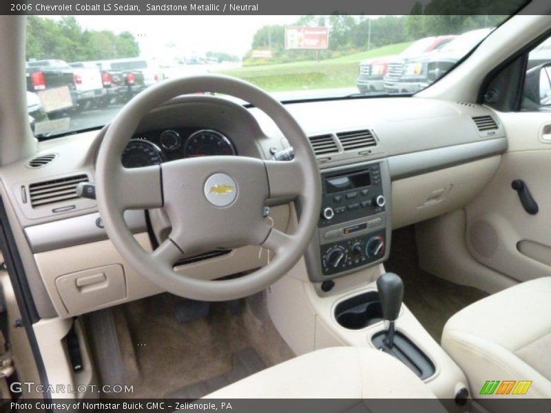 Sandstone Metallic / Neutral 2006 Chevrolet Cobalt LS Sedan
