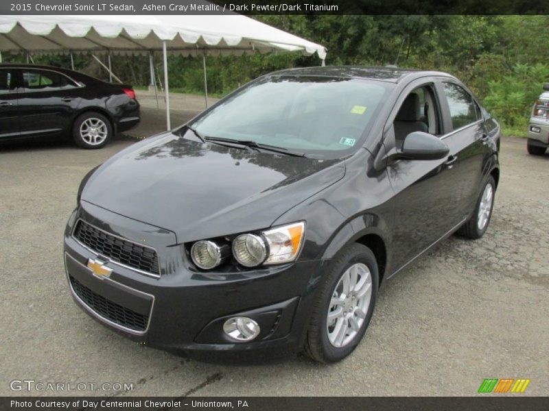 Ashen Gray Metallic / Dark Pewter/Dark Titanium 2015 Chevrolet Sonic LT Sedan