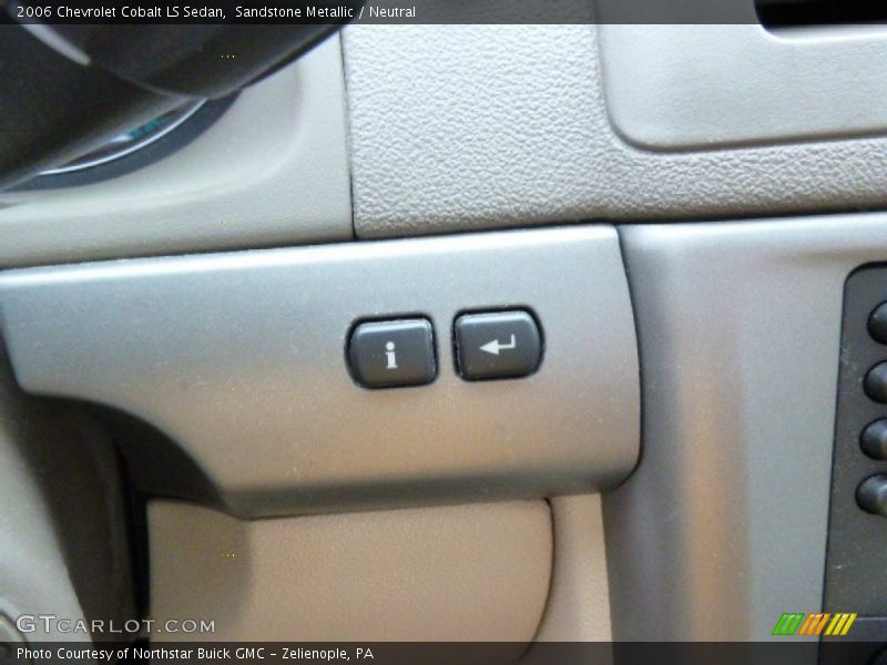 Sandstone Metallic / Neutral 2006 Chevrolet Cobalt LS Sedan