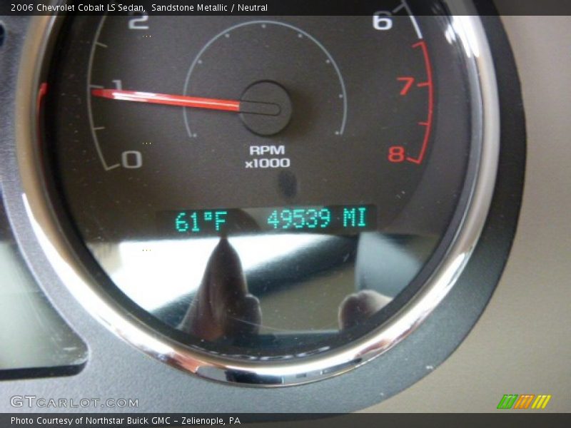 Sandstone Metallic / Neutral 2006 Chevrolet Cobalt LS Sedan