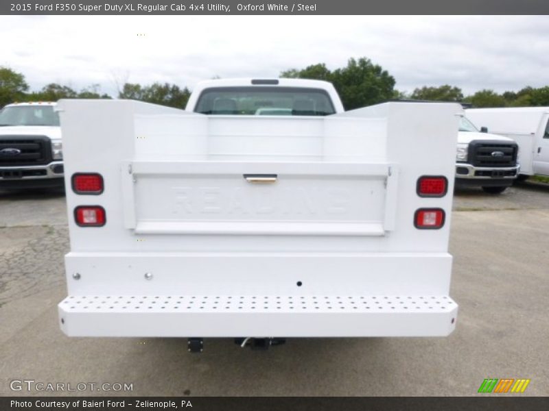 Oxford White / Steel 2015 Ford F350 Super Duty XL Regular Cab 4x4 Utility