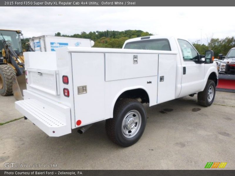  2015 F350 Super Duty XL Regular Cab 4x4 Utility Oxford White