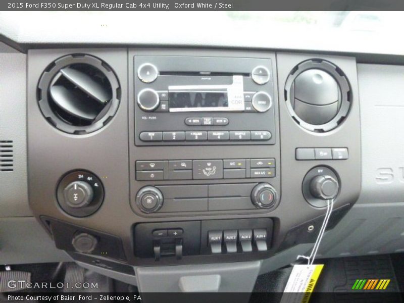 Controls of 2015 F350 Super Duty XL Regular Cab 4x4 Utility