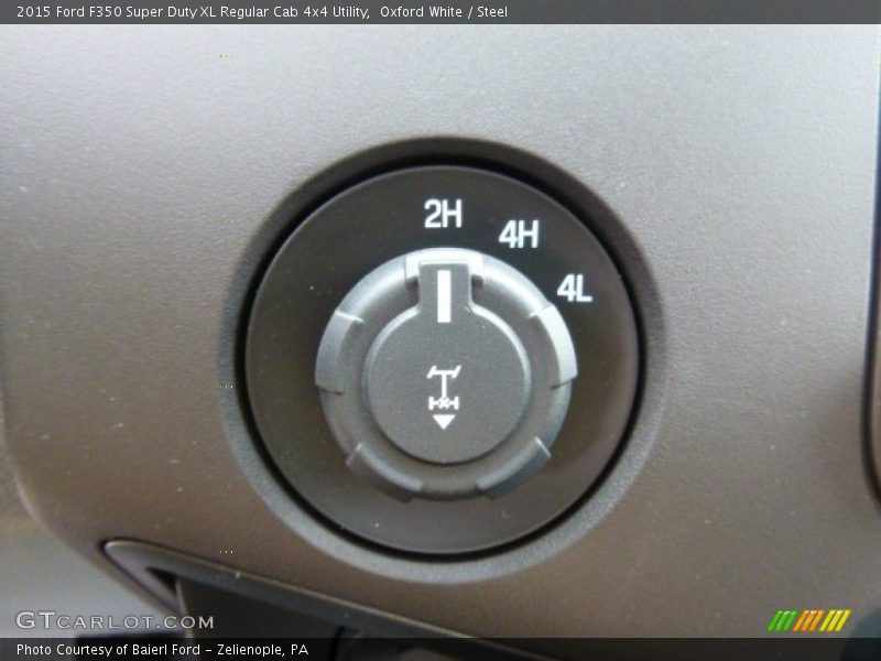 Controls of 2015 F350 Super Duty XL Regular Cab 4x4 Utility