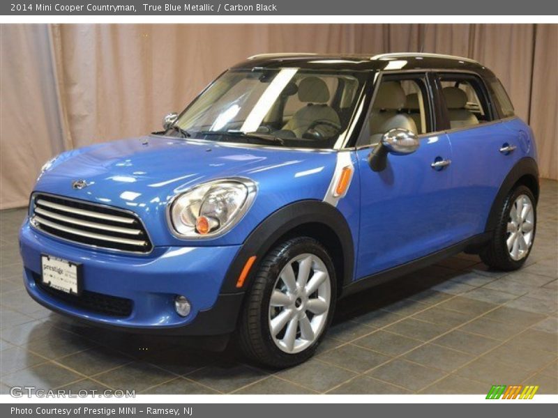 True Blue Metallic / Carbon Black 2014 Mini Cooper Countryman