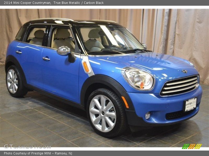 True Blue Metallic / Carbon Black 2014 Mini Cooper Countryman