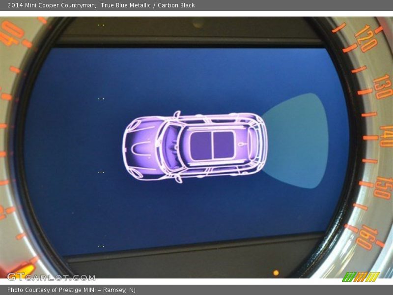 True Blue Metallic / Carbon Black 2014 Mini Cooper Countryman