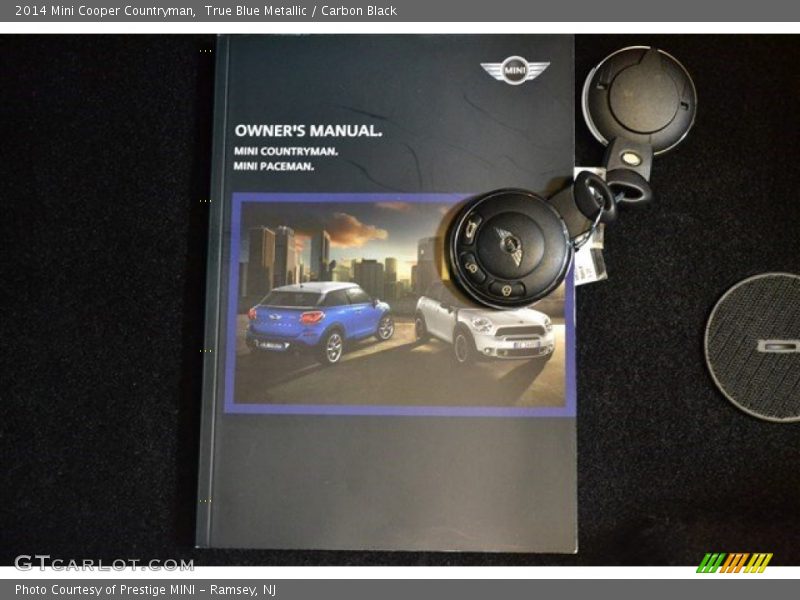 True Blue Metallic / Carbon Black 2014 Mini Cooper Countryman