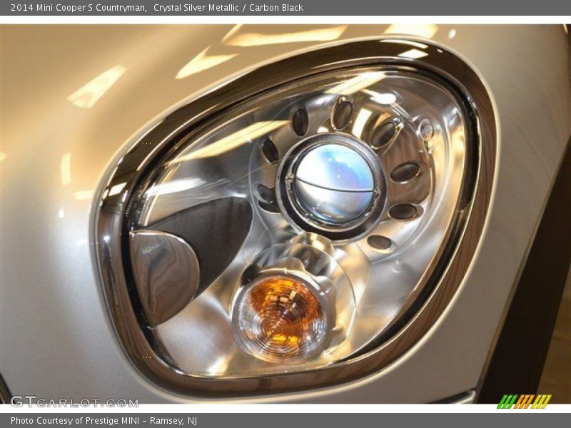 Crystal Silver Metallic / Carbon Black 2014 Mini Cooper S Countryman
