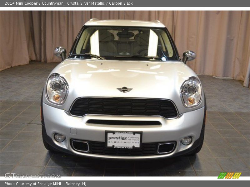 Crystal Silver Metallic / Carbon Black 2014 Mini Cooper S Countryman