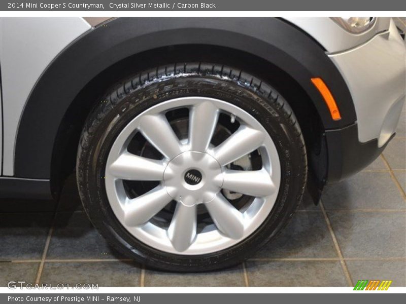 Crystal Silver Metallic / Carbon Black 2014 Mini Cooper S Countryman