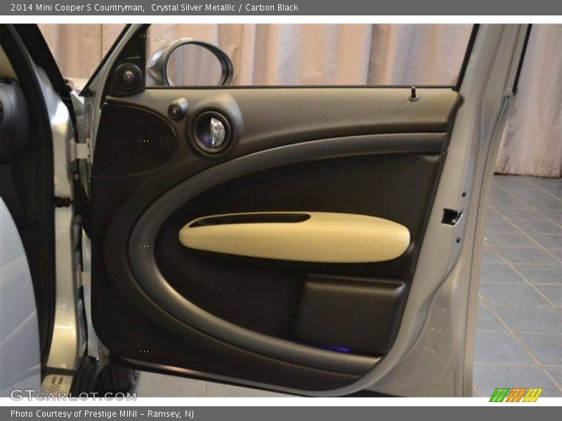 Crystal Silver Metallic / Carbon Black 2014 Mini Cooper S Countryman