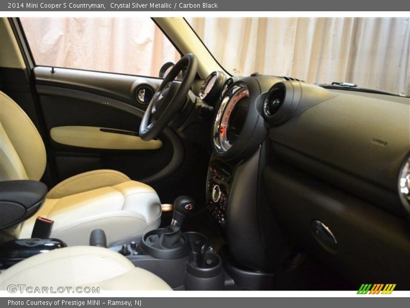 Crystal Silver Metallic / Carbon Black 2014 Mini Cooper S Countryman