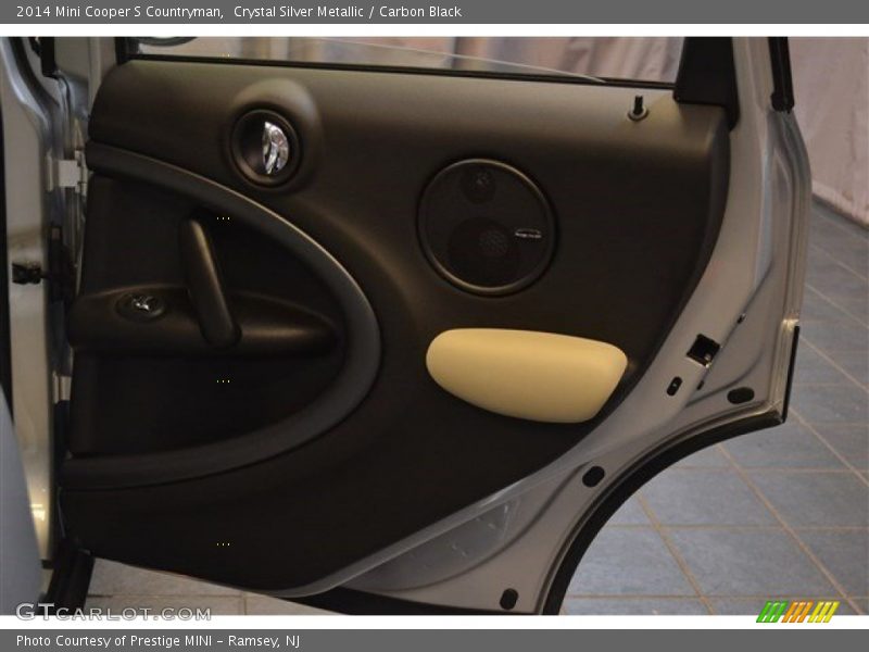 Crystal Silver Metallic / Carbon Black 2014 Mini Cooper S Countryman