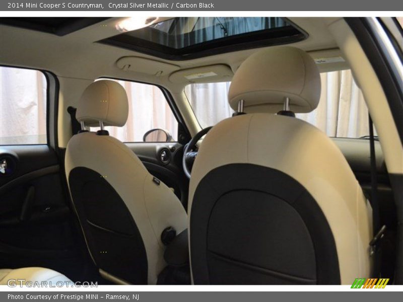 Crystal Silver Metallic / Carbon Black 2014 Mini Cooper S Countryman