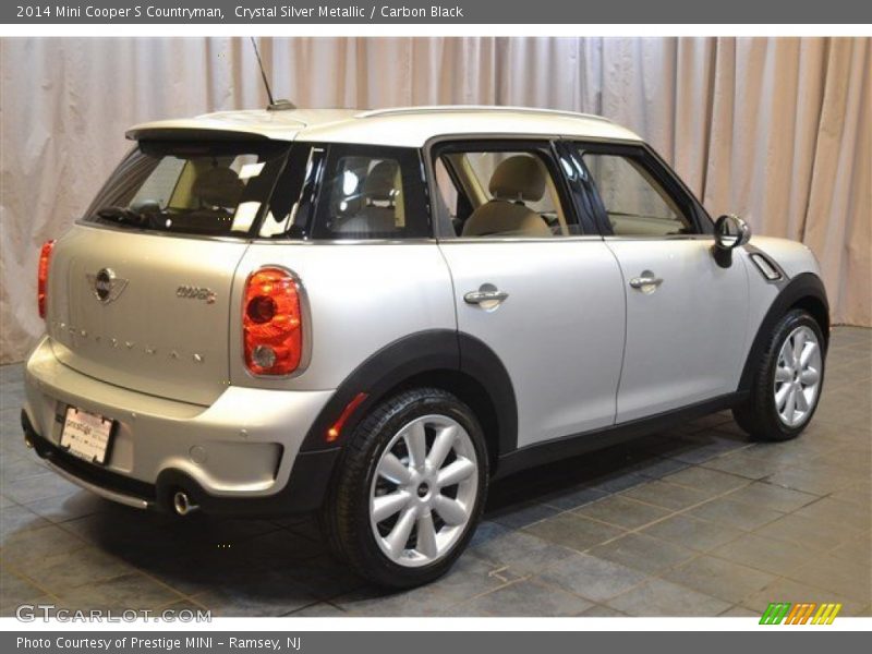 Crystal Silver Metallic / Carbon Black 2014 Mini Cooper S Countryman
