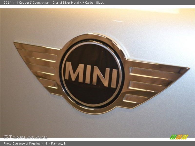 Crystal Silver Metallic / Carbon Black 2014 Mini Cooper S Countryman