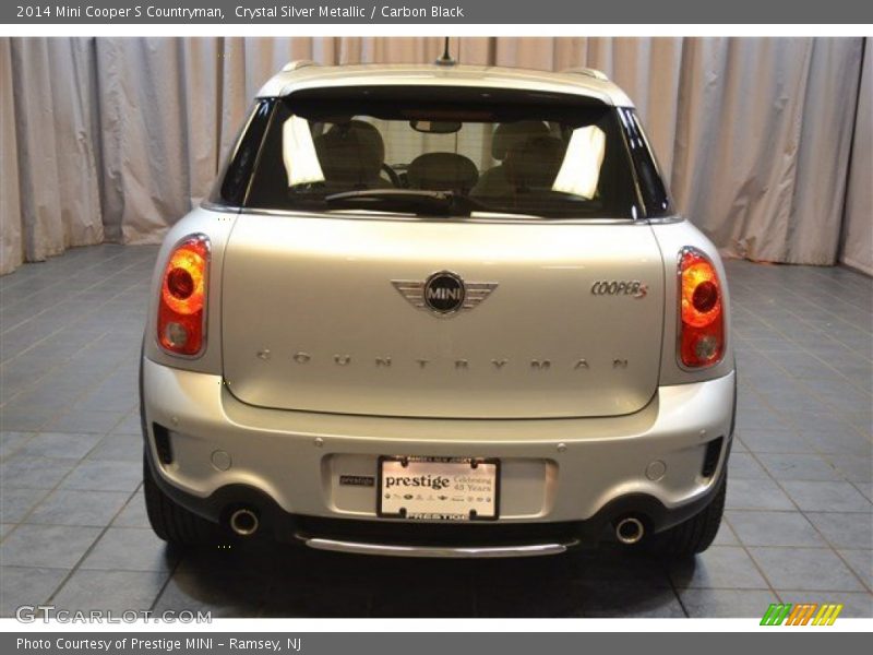 Crystal Silver Metallic / Carbon Black 2014 Mini Cooper S Countryman
