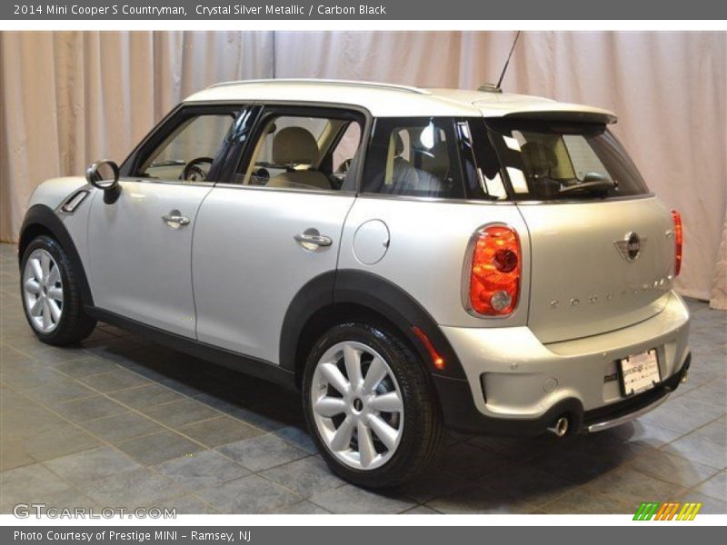 Crystal Silver Metallic / Carbon Black 2014 Mini Cooper S Countryman