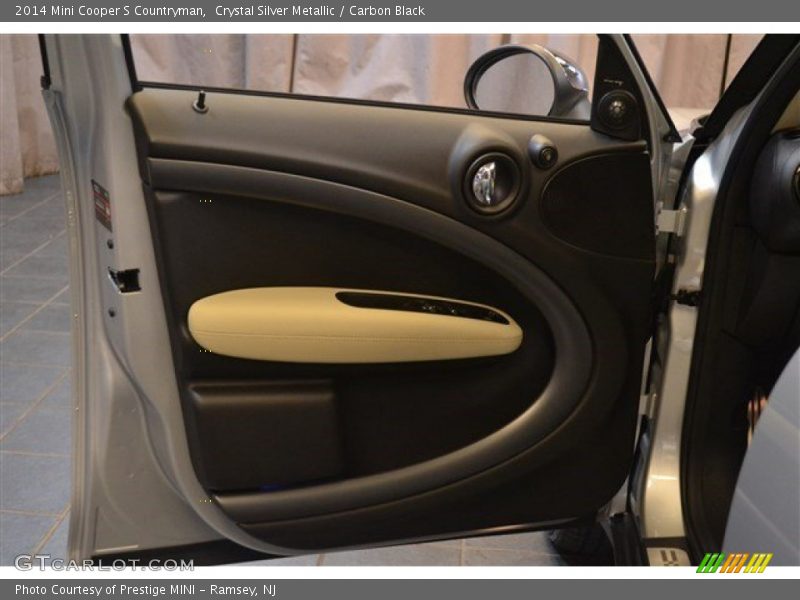 Crystal Silver Metallic / Carbon Black 2014 Mini Cooper S Countryman