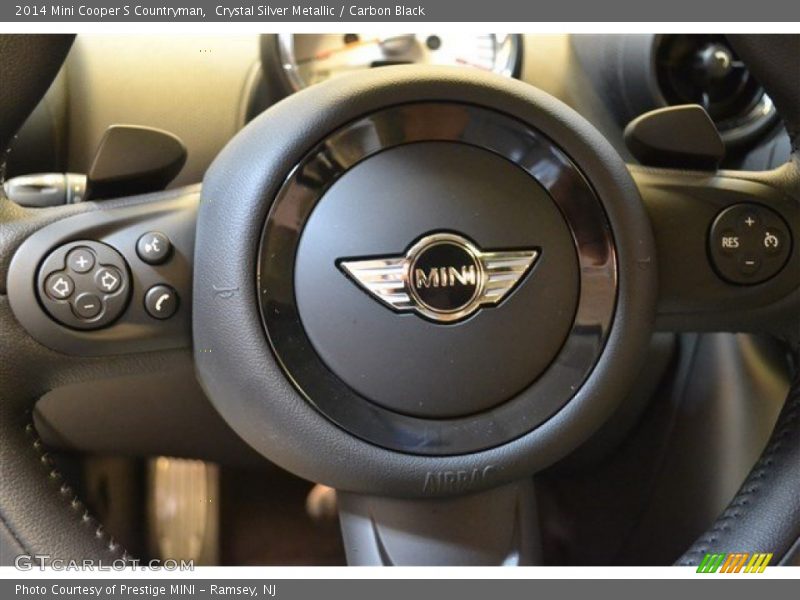 Crystal Silver Metallic / Carbon Black 2014 Mini Cooper S Countryman