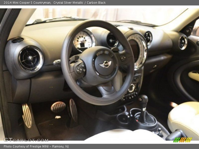 Crystal Silver Metallic / Carbon Black 2014 Mini Cooper S Countryman