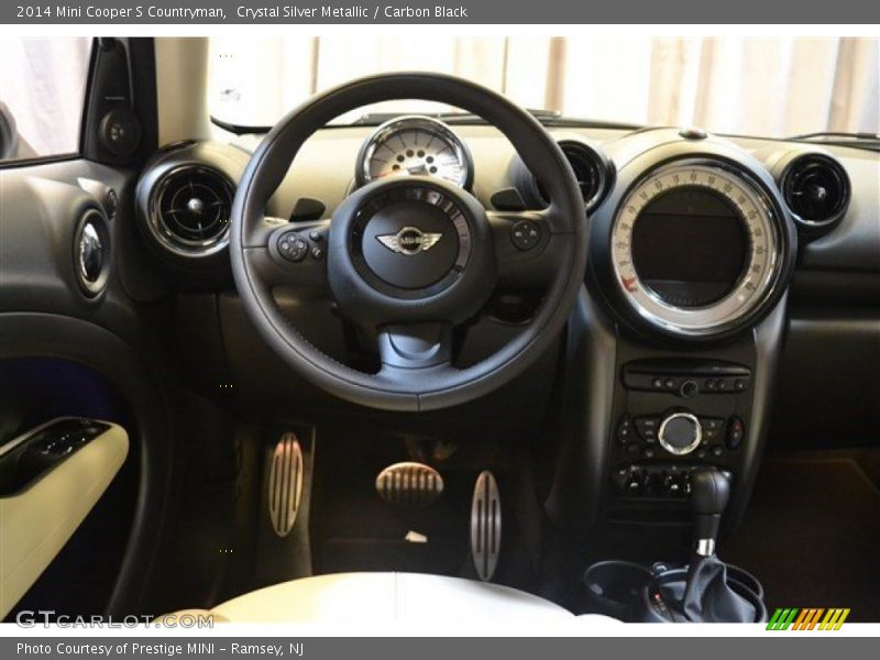 Crystal Silver Metallic / Carbon Black 2014 Mini Cooper S Countryman