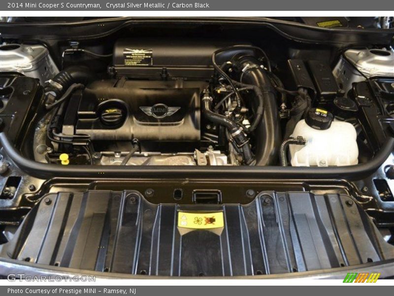 Crystal Silver Metallic / Carbon Black 2014 Mini Cooper S Countryman