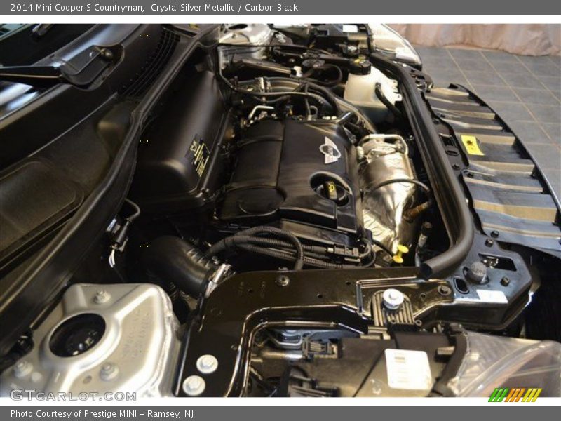 Crystal Silver Metallic / Carbon Black 2014 Mini Cooper S Countryman