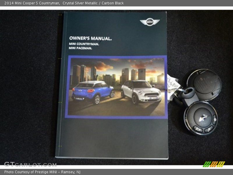 Crystal Silver Metallic / Carbon Black 2014 Mini Cooper S Countryman