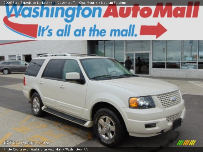 Cashmere Tri-Coat Metallic / Medium Parchment 2006 Ford Expedition Limited 4x4