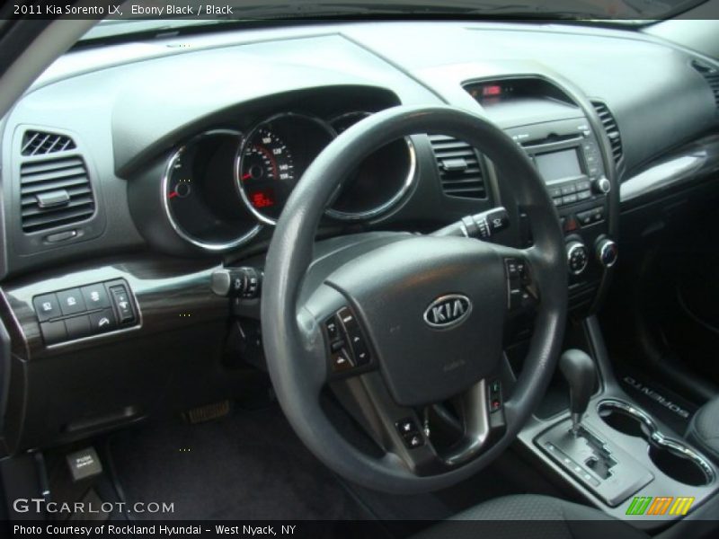 Ebony Black / Black 2011 Kia Sorento LX
