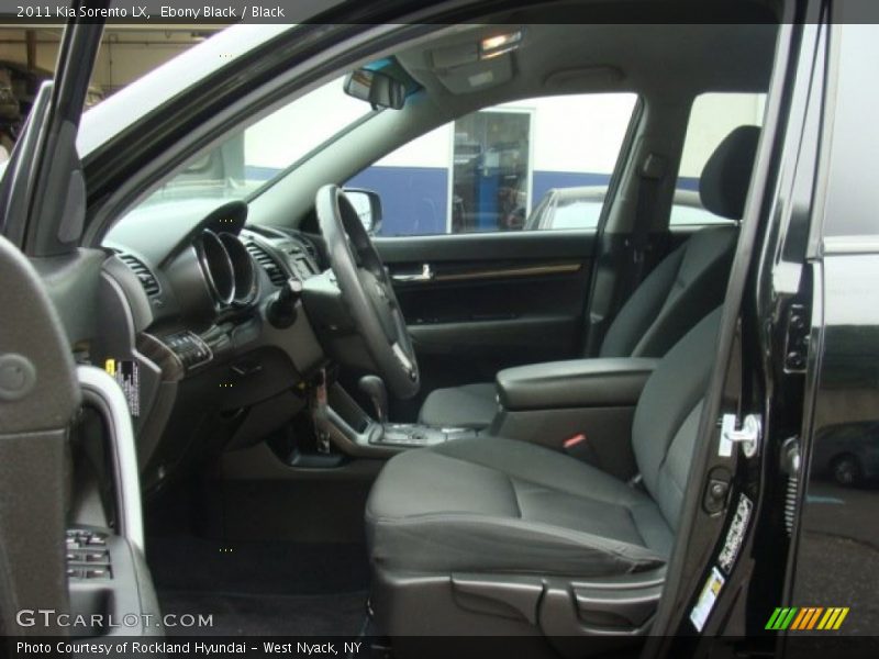 Ebony Black / Black 2011 Kia Sorento LX