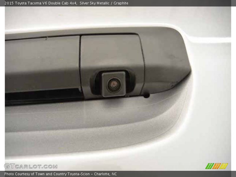 Silver Sky Metallic / Graphite 2015 Toyota Tacoma V6 Double Cab 4x4