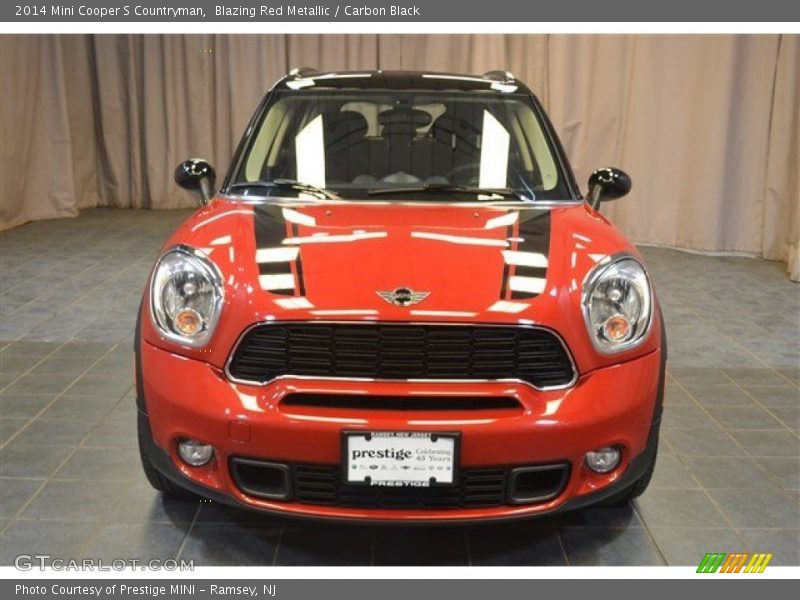 Blazing Red Metallic / Carbon Black 2014 Mini Cooper S Countryman